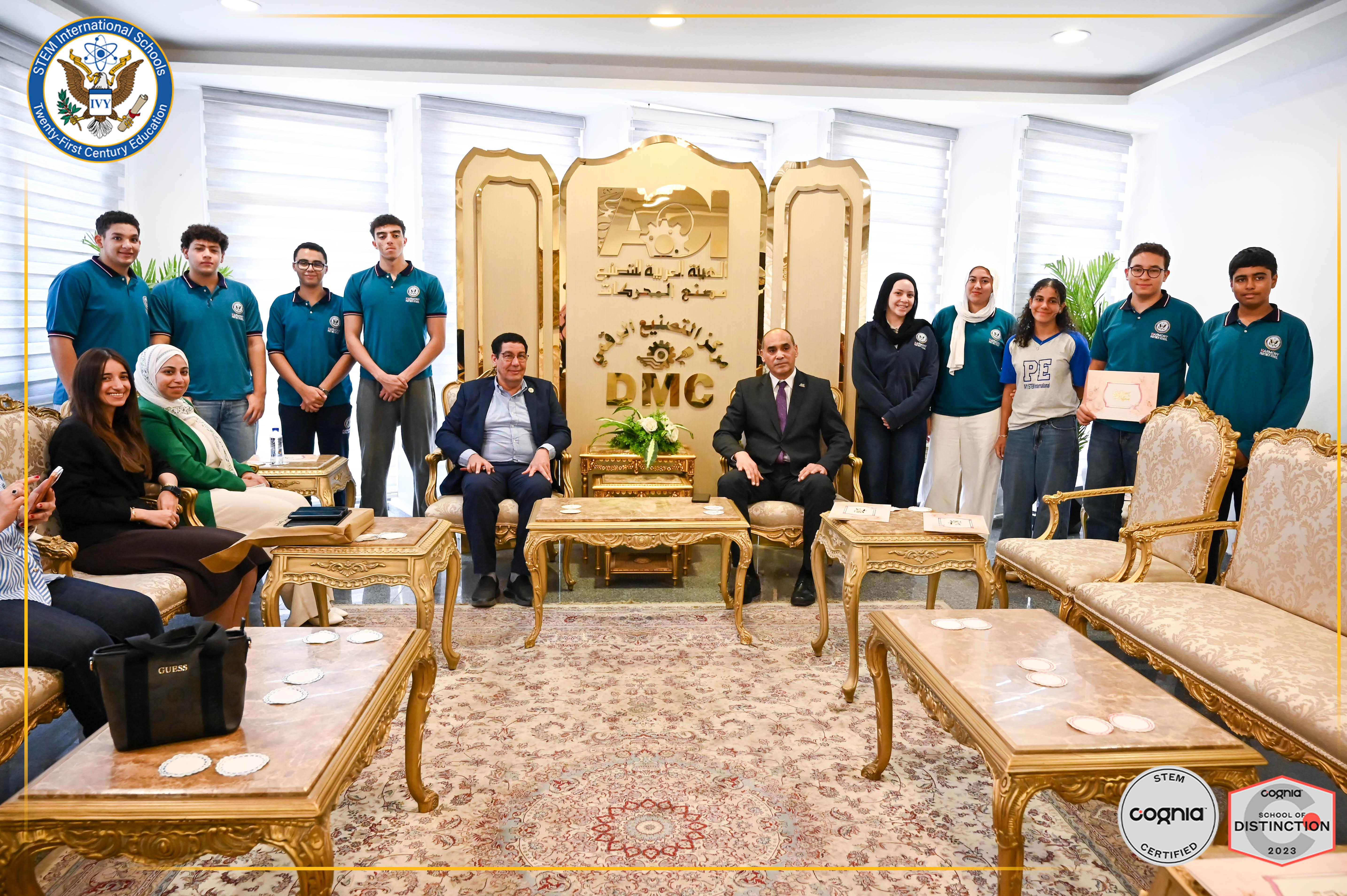 we celebrate a monumental milestone: the graduation of 15 exceptional IVY students (Grades 10–12) from an intensive, 1-week aerospace and general mechanics internship at the Arab Organization for Industrialization (AOI) Engine Factory! ✈️⚙️
This experience didn't just teach STEM; it made history. We are incredibly proud to announce that IVY is officially the FIRST school in Egypt and the Middle East to forge this groundbreaking partnership with AOI. Furthermore, our trailblazing students are now the youngest in the entire region to ever complete this level of advanced training.
A special recognition continues to go to Asser Tarek Kandiel for his outstanding leadership and dedication in coordinating this historic internship, turning a bold vision into a reality for his fellow students.
At IVY, STEM isn't just what we teach—it's how we break records and shape the future.