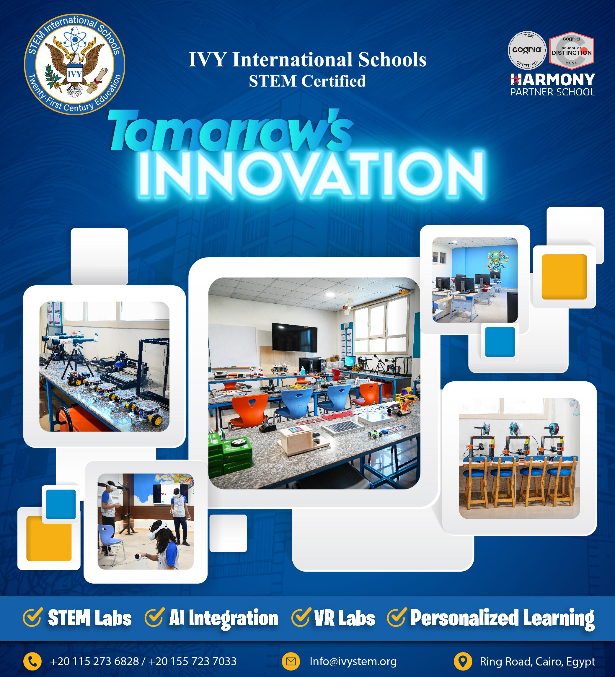 The future isn't coming. It's already here in our classrooms. 🚀
At IVY International Schools, we're not just teaching students—we're preparing innovators, problem-solvers, and digital leaders.
STEM curriculum ✓ AI integration ✓ VR labs ✓ Personalized learning ✓
Welcome to education, reimagined.
#IvyInternational #FutureReady #STEMEducation #EdTech