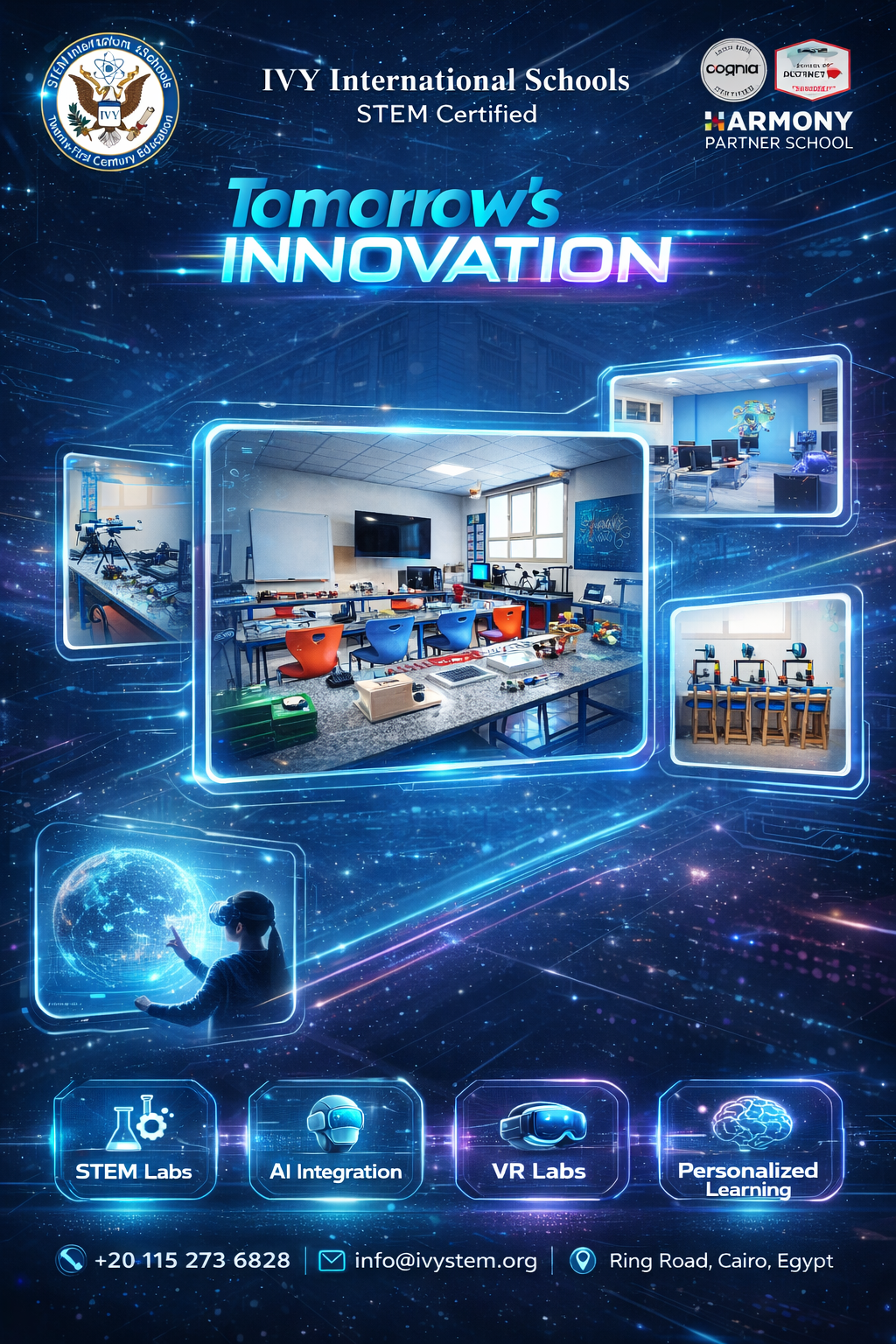 The future of education isn’t on the horizon—it’s already in our classrooms. 🚀

At IVY International Schools, we go beyond traditional teaching. We empower students to become innovators, critical thinkers, and digital leaders ready for tomorrow’s world.
#IvyInternational #FutureReady #STEMEducation #EdTech