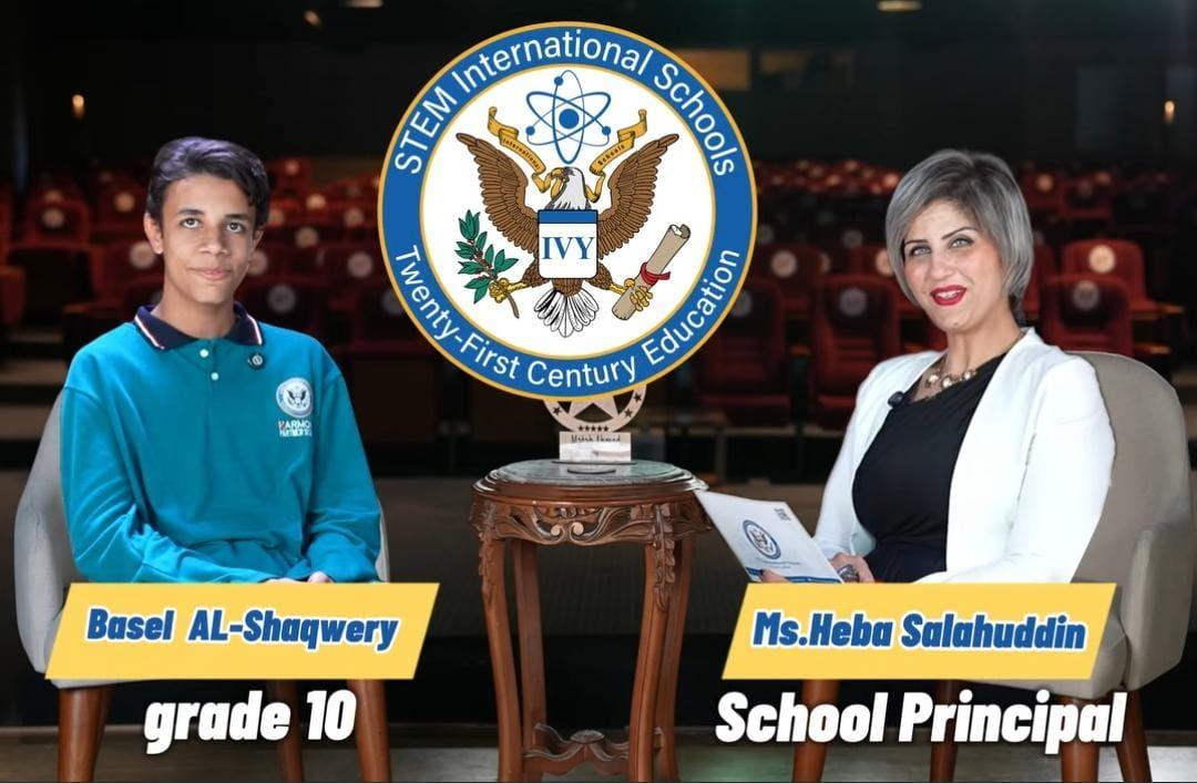 🎙 IVY Voices on Air! 💫
Our amazing Grade 10 student, Basel Al-Shaqwery, took the spotlight as th