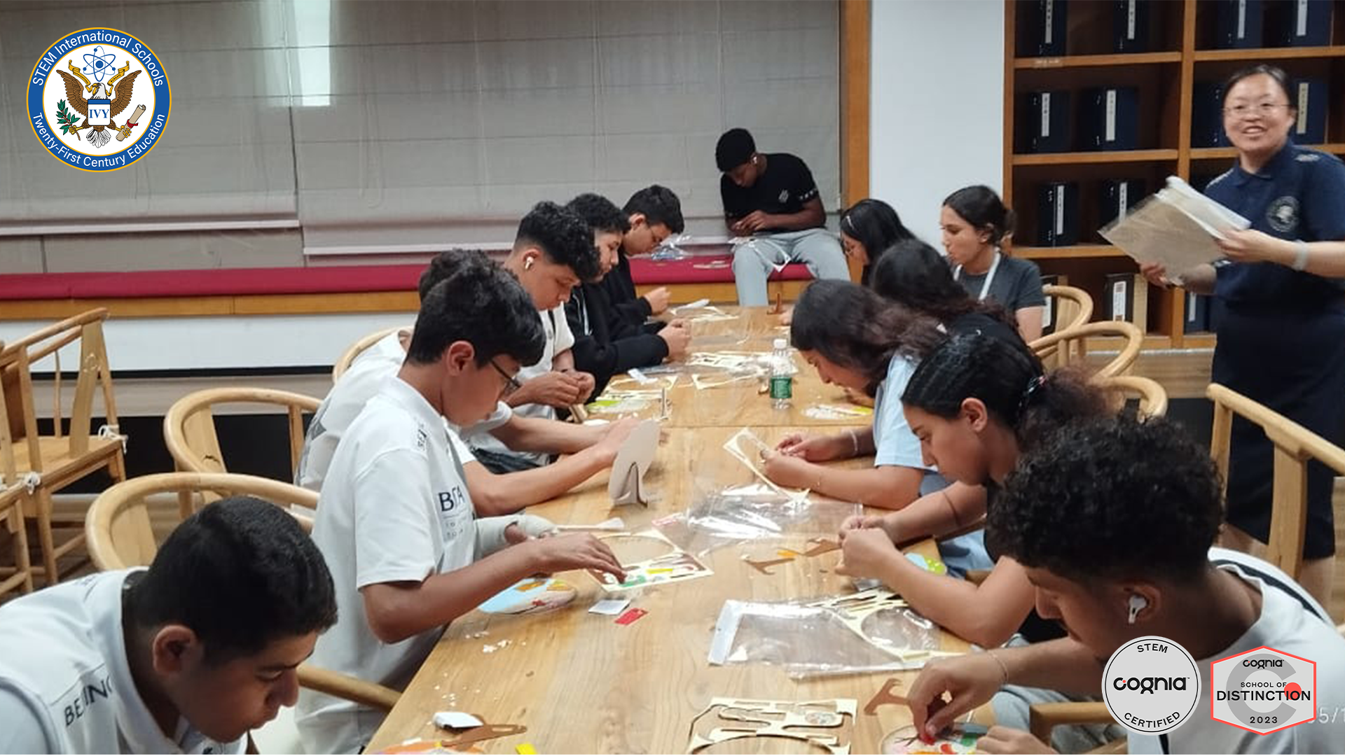 At IVY International Schools, students engage in cultural exploration and global collaboration✈️ 🌏 t