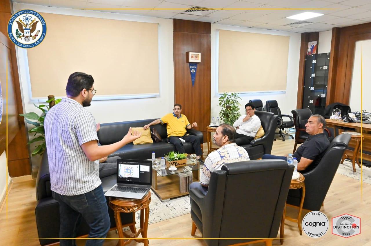  🎉 The chess club activities have kicked off with the presence of several distinguished guests:
.Dr